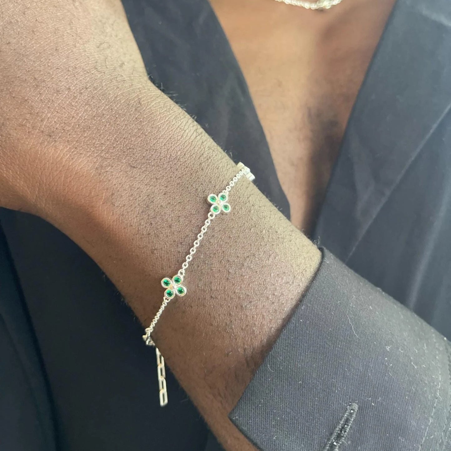 Partner bracelet 925 Sterling silver • Engraving as desired