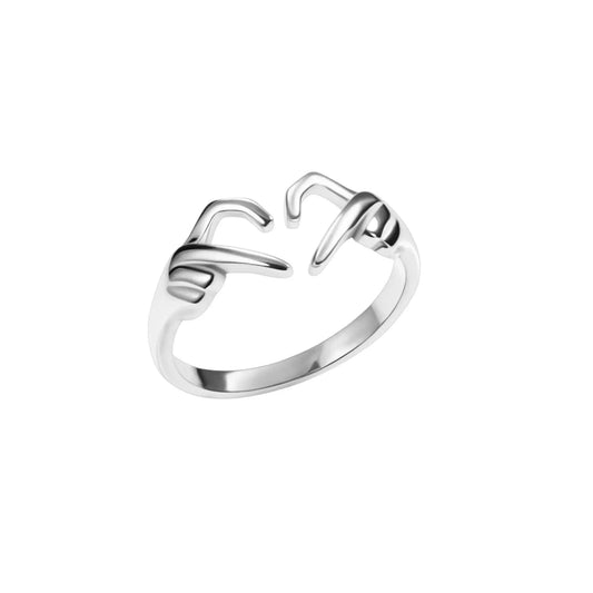 Herz Hände Ring • Zeigefinger Ring Vielring