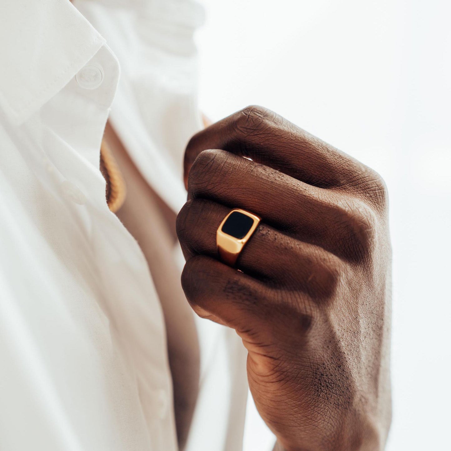 Vielring - Onxy Ring - 925 Silber - Silber