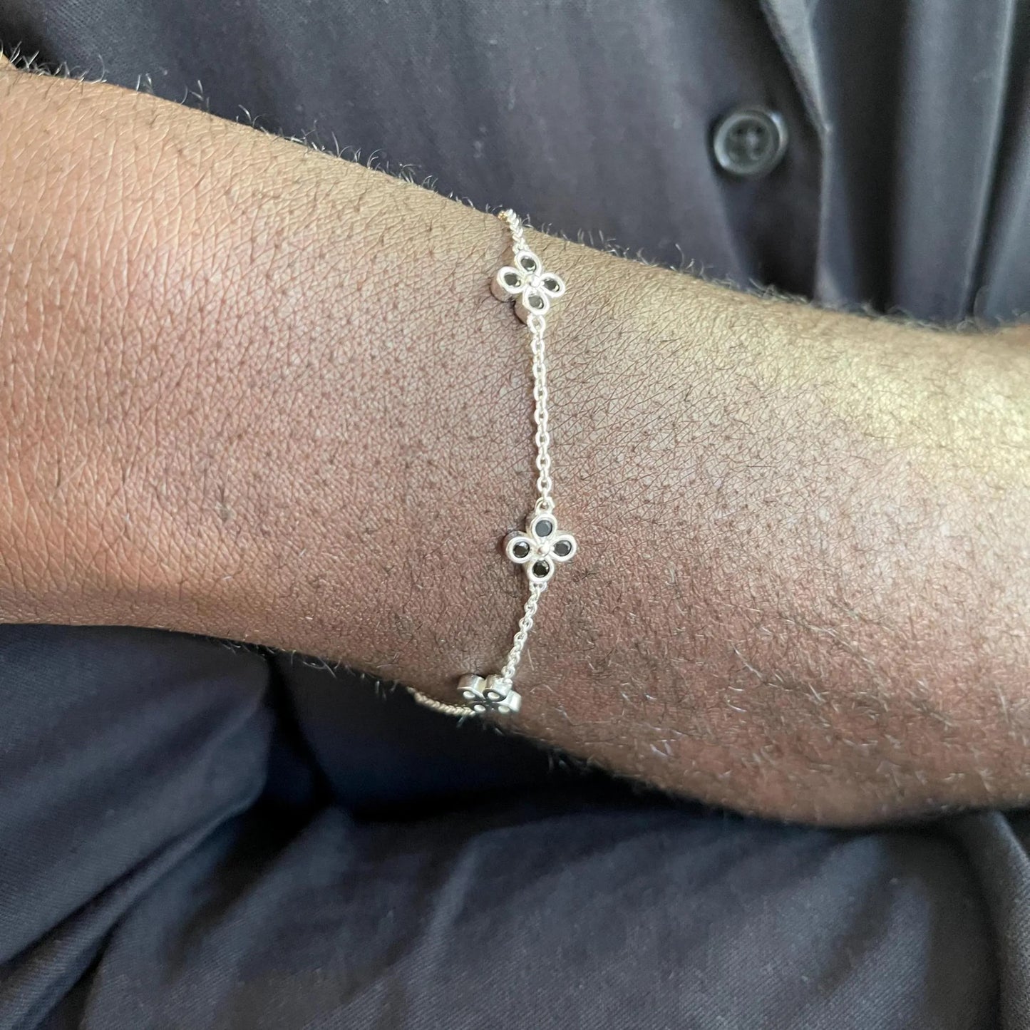Partner bracelet 925 Sterling silver • Engraving as desired