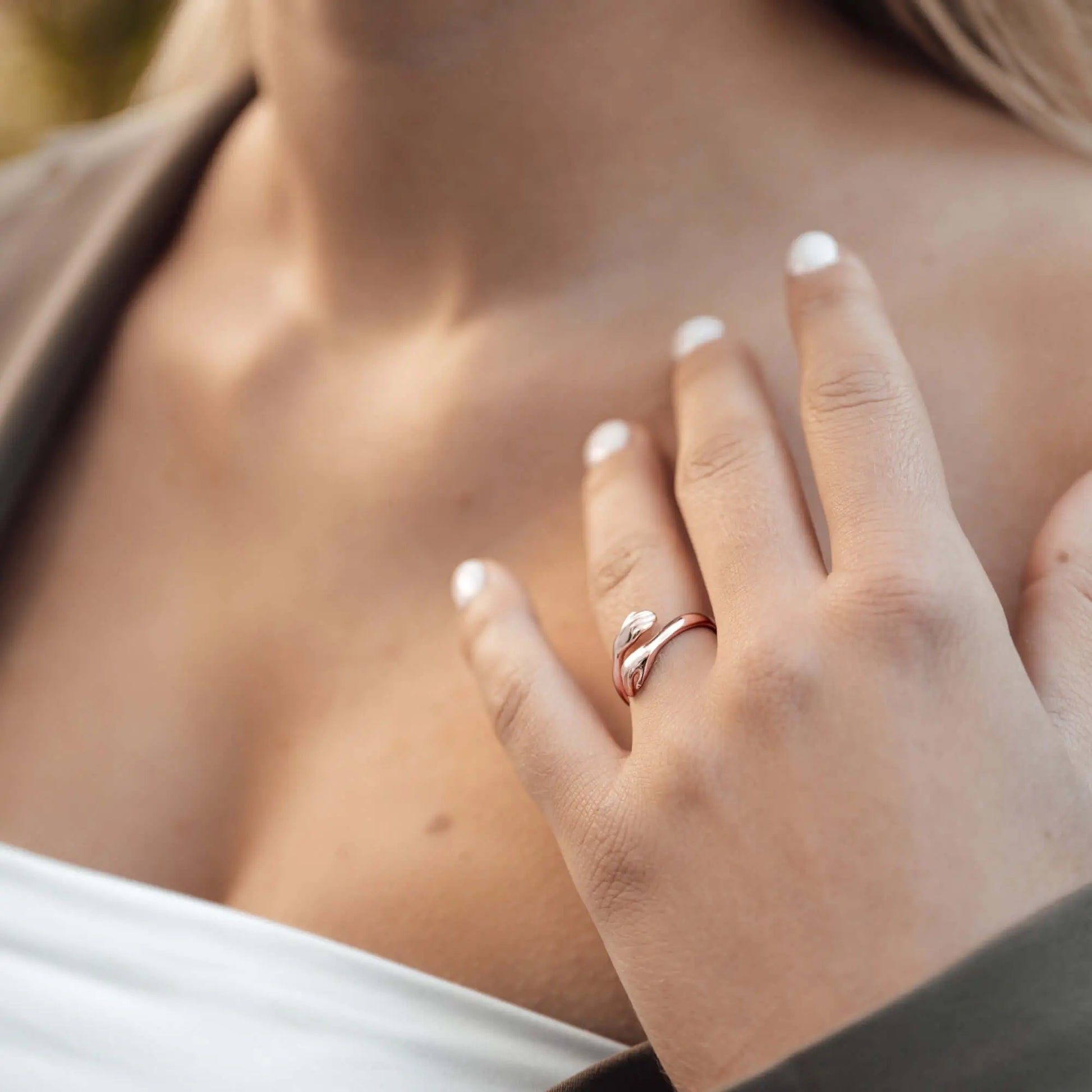 Umarmender Ring • Offener Ring Vielring