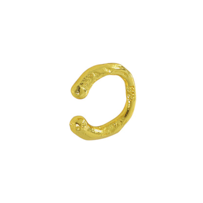 Hoop Ear Cuff 925 Sterling Silver - 0.6-0.9 mm thickness