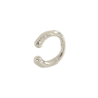 Hoop Ear Cuff 925 Sterling Silver - 0.6-0.9 mm thickness