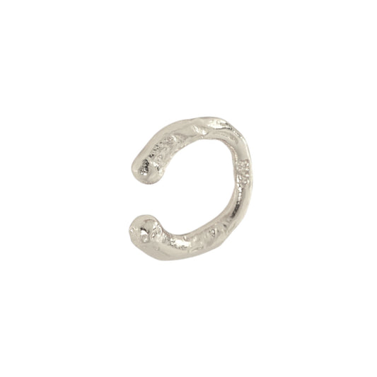 Hoop Ear Cuff 925 Sterling Silver - 0.6-0.9 mm thickness