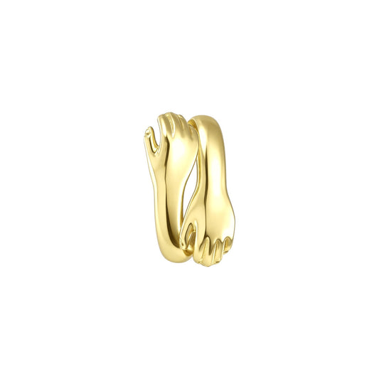 Umarmender Ear Cuff - 925 Silber