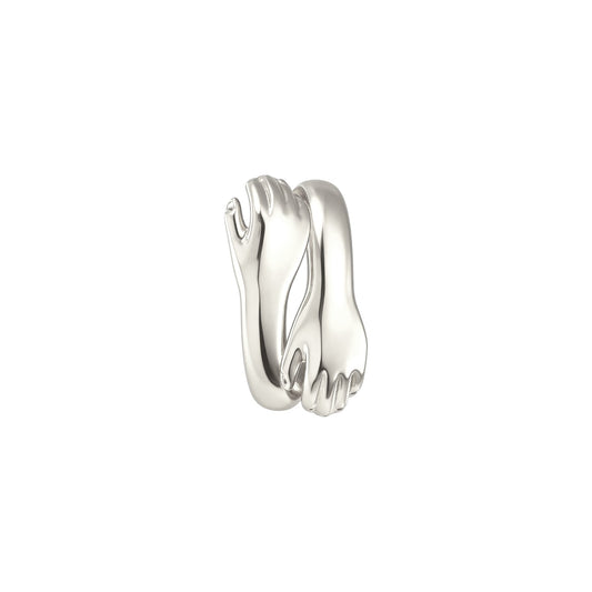 Umarmender Ear Cuff - 925 Silber