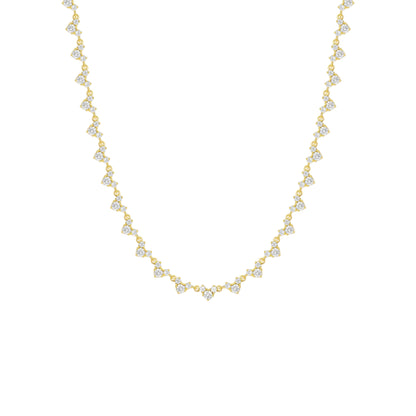 Gold Abstract Ring • 925 Sterling Silver Open Ring