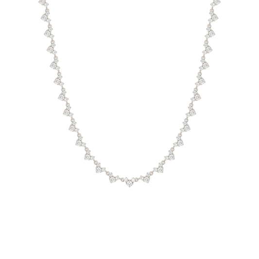 Gold Abstract Ring • 925 Sterling Silver Open Ring