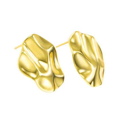 Dainty crystal hoop earrings • Zirconia crystals