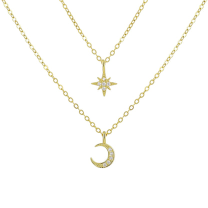 Gold Abstract Ring • 925 Sterling Silver Open Ring