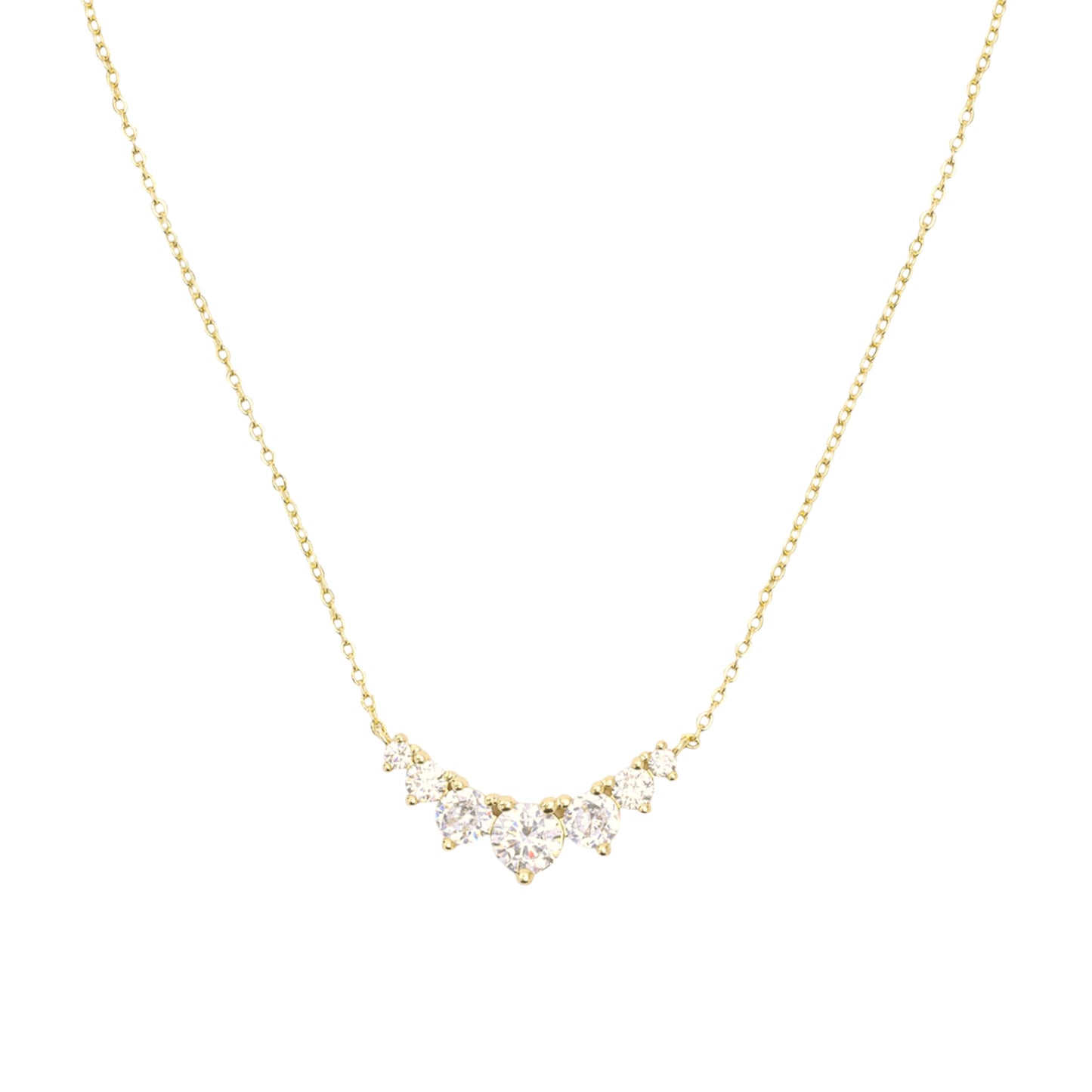 Gold Abstract Ring • 925 Sterling Silver Open Ring