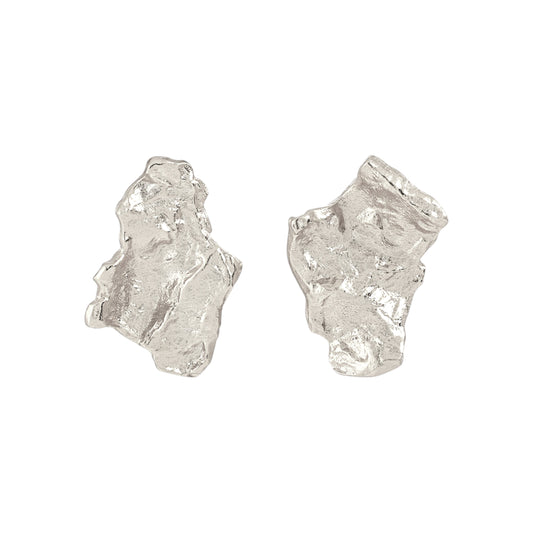 Dainty crystal hoop earrings • Zirconia crystals