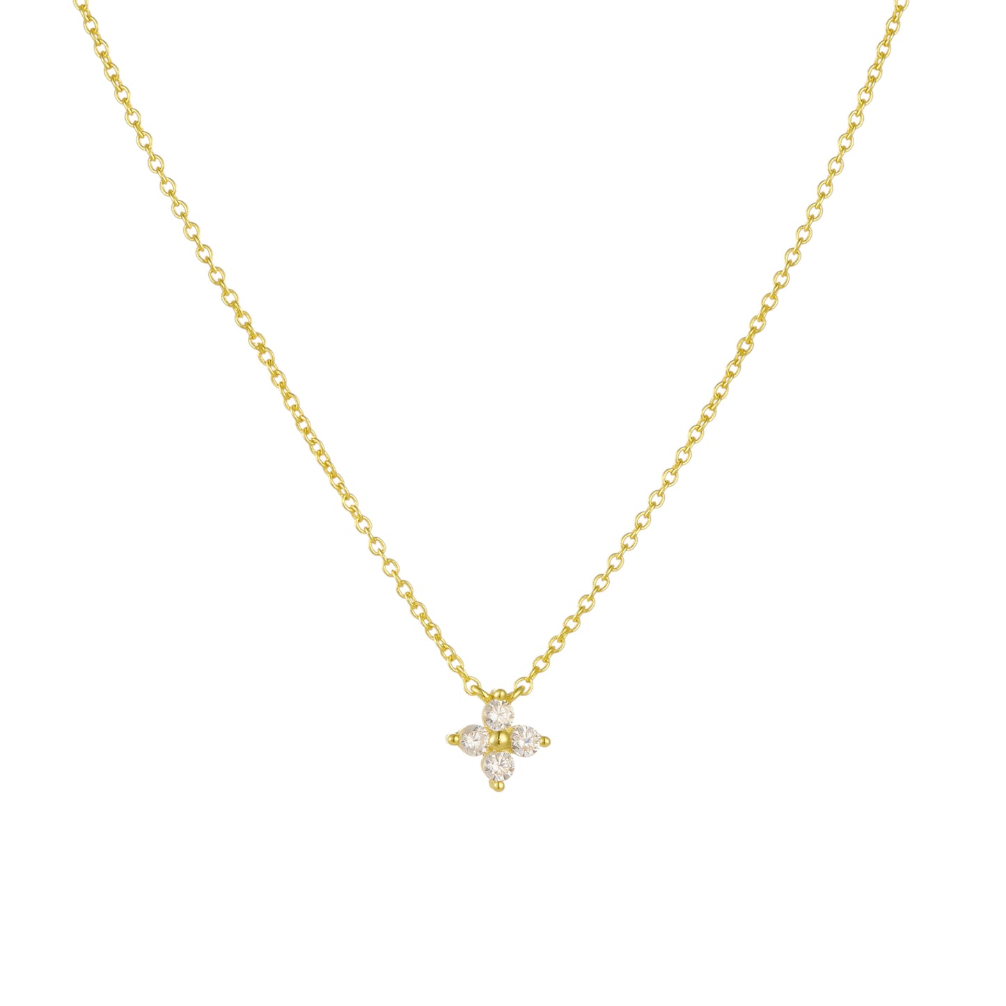 Gold Abstract Ring • 925 Sterling Silver Open Ring