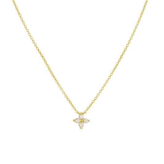 Gold Abstract Ring • 925 Sterling Silver Open Ring