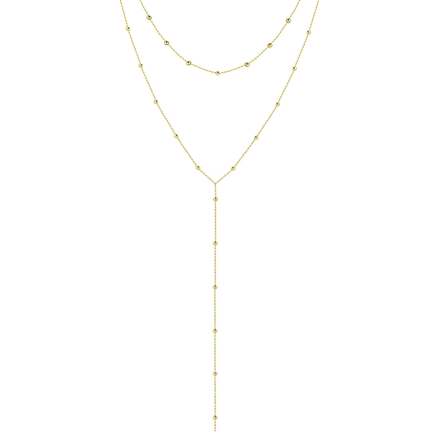 Gold Abstract Ring • 925 Sterling Silver Open Ring