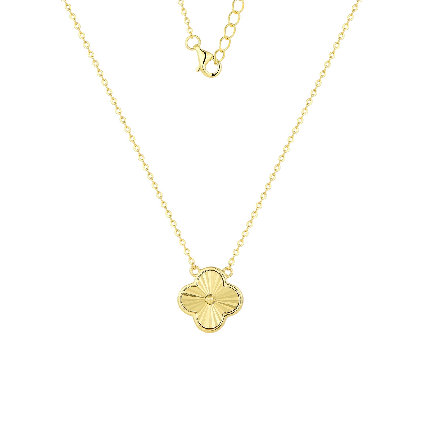 Gold Abstract Ring • 925 Sterling Silver Open Ring