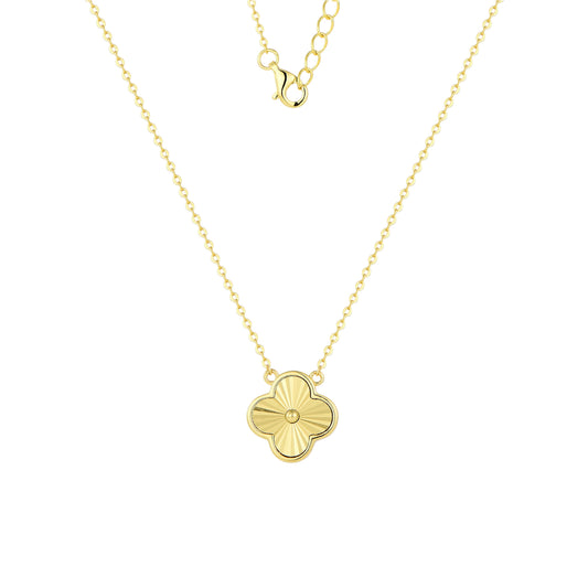 Gold Abstract Ring • 925 Sterling Silver Open Ring