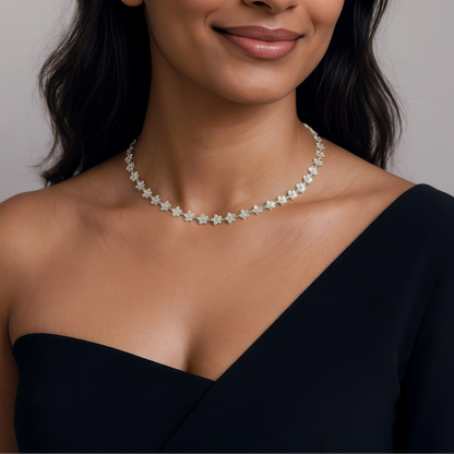 Gold Abstract Ring • 925 Sterling Silver Open Ring