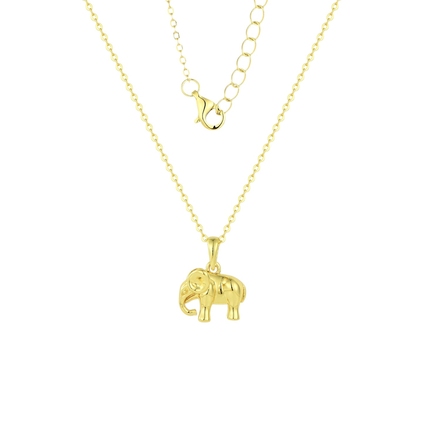 Gold Abstract Ring • 925 Sterling Silver Open Ring