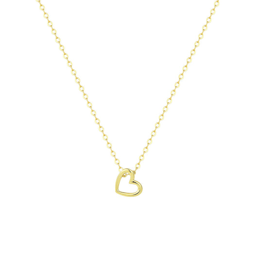 Gold Abstract Ring • 925 Sterling Silver Open Ring