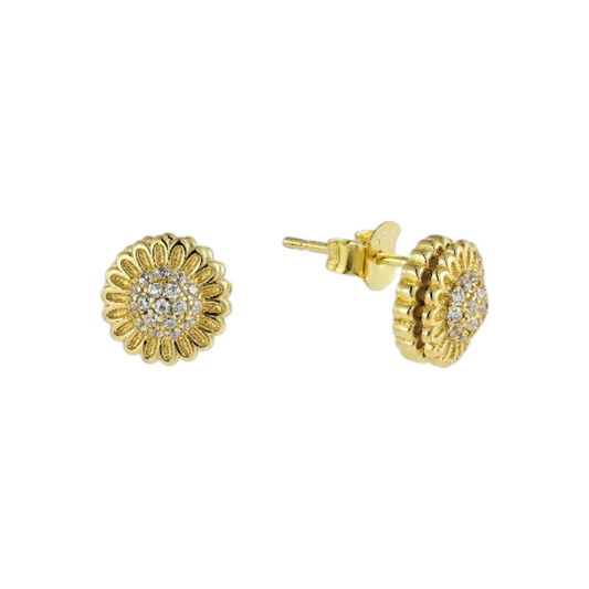 Blüten Anti-Stress-Ohrringe – 925 Silber