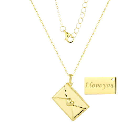 Square Zirconia Necklace - 925 Silver