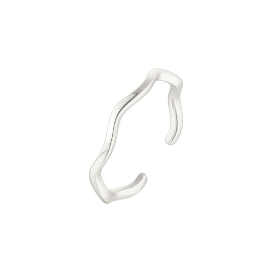 Olive green CZ ring - 925 Sterling silver