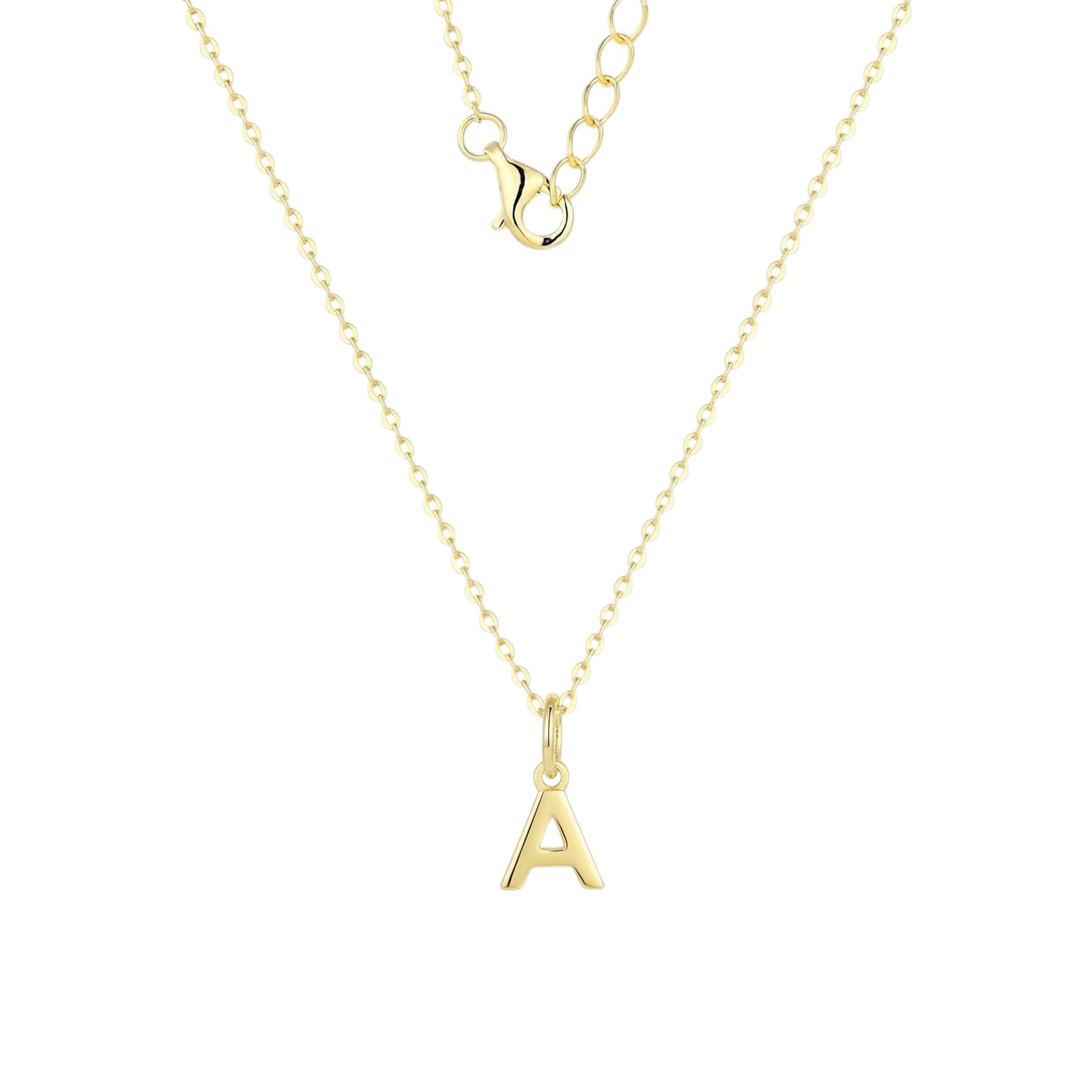 Square Zirconia Necklace - 925 Silver