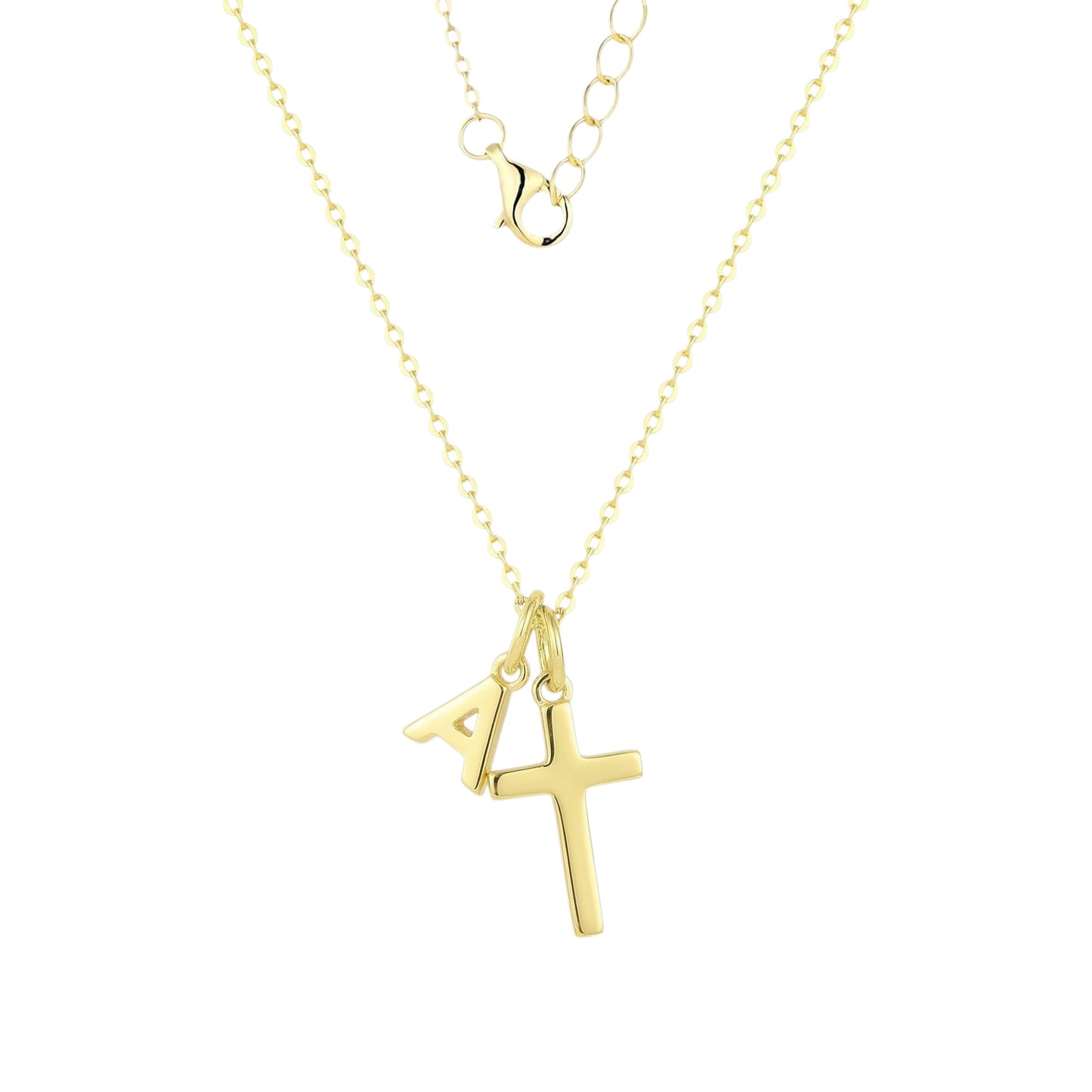 Square Zirconia Necklace - 925 Silver