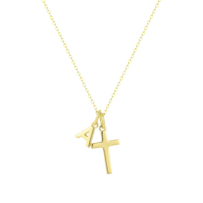 Square Zirconia Necklace - 925 Silver