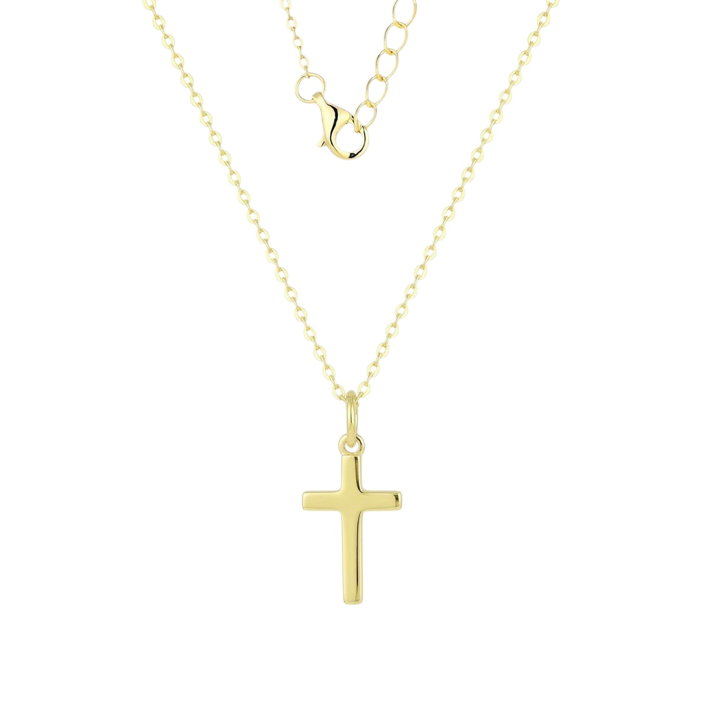 Square Zirconia Necklace - 925 Silver