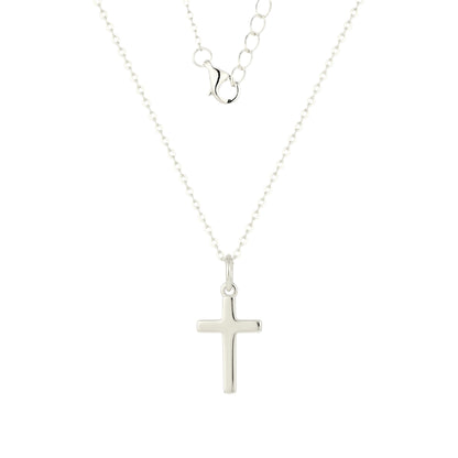 Square Zirconia Necklace - 925 Silver