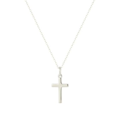 Square Zirconia Necklace - 925 Silver