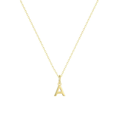 Square Zirconia Necklace - 925 Silver