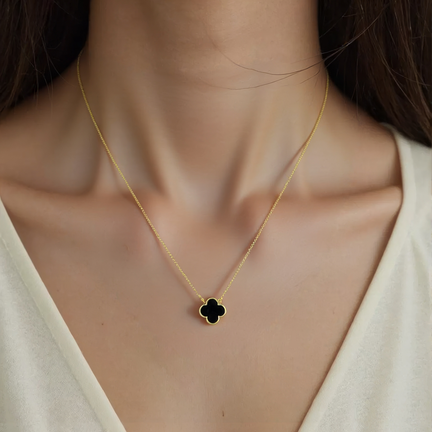 Gold Abstract Ring • 925 Sterling Silver Open Ring