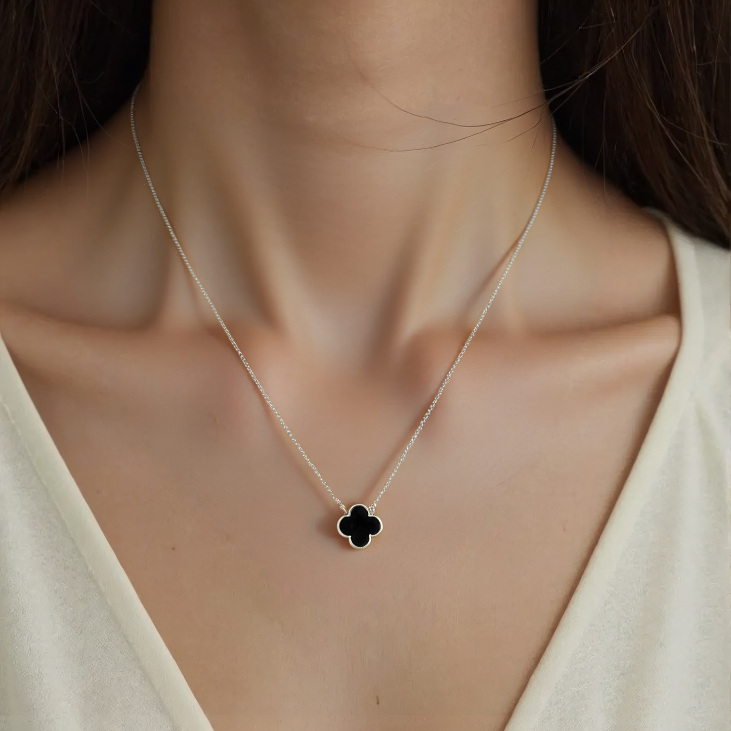 Gold Abstract Ring • 925 Sterling Silver Open Ring