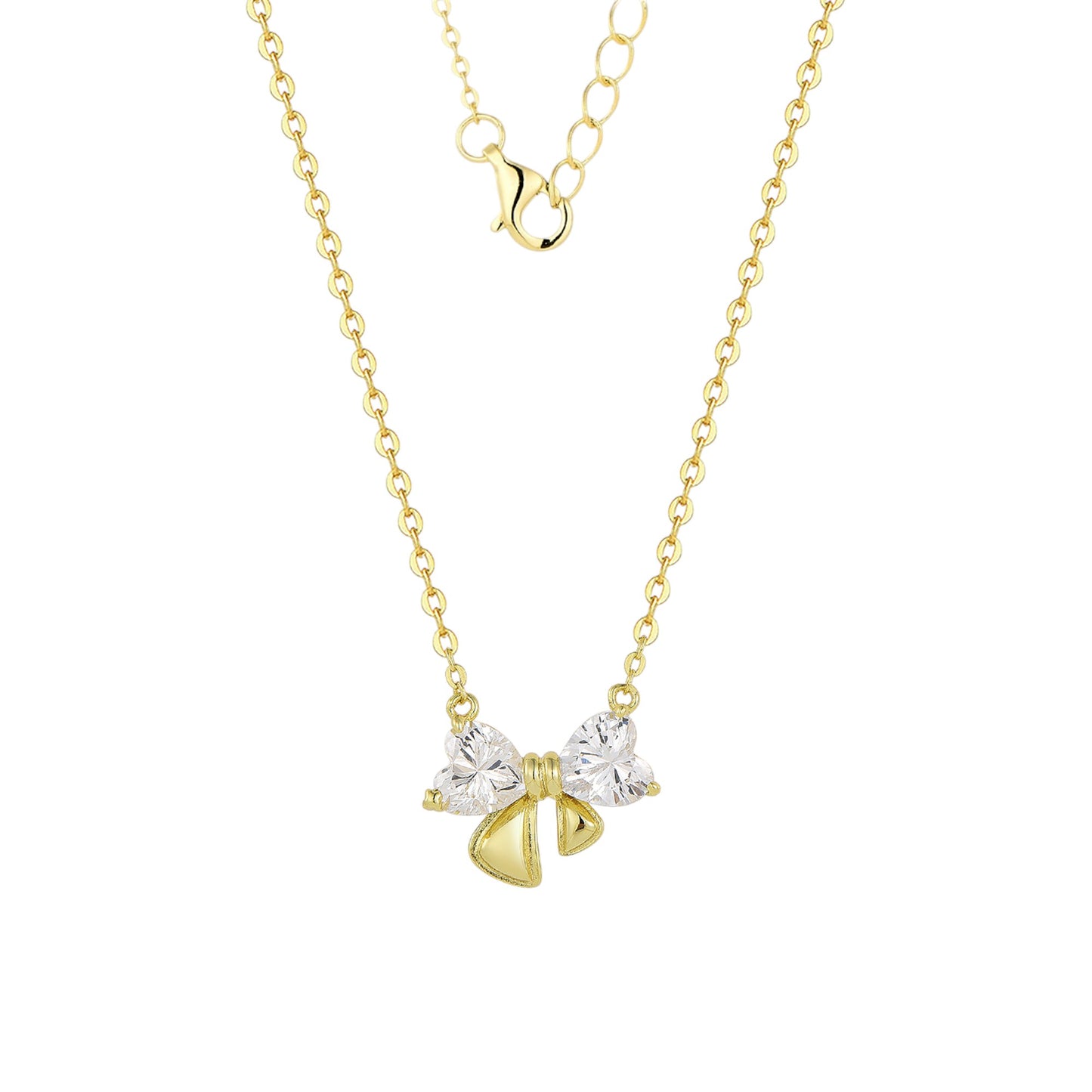 Gold Abstract Ring • 925 Sterling Silver Open Ring