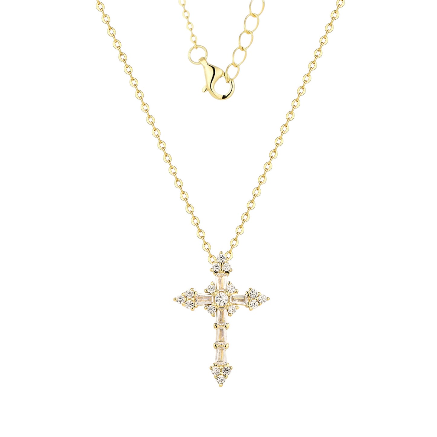 Gold Abstract Ring • 925 Sterling Silver Open Ring