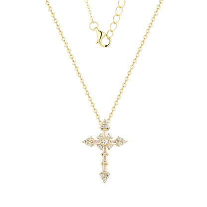 Gold Abstract Ring • 925 Sterling Silver Open Ring