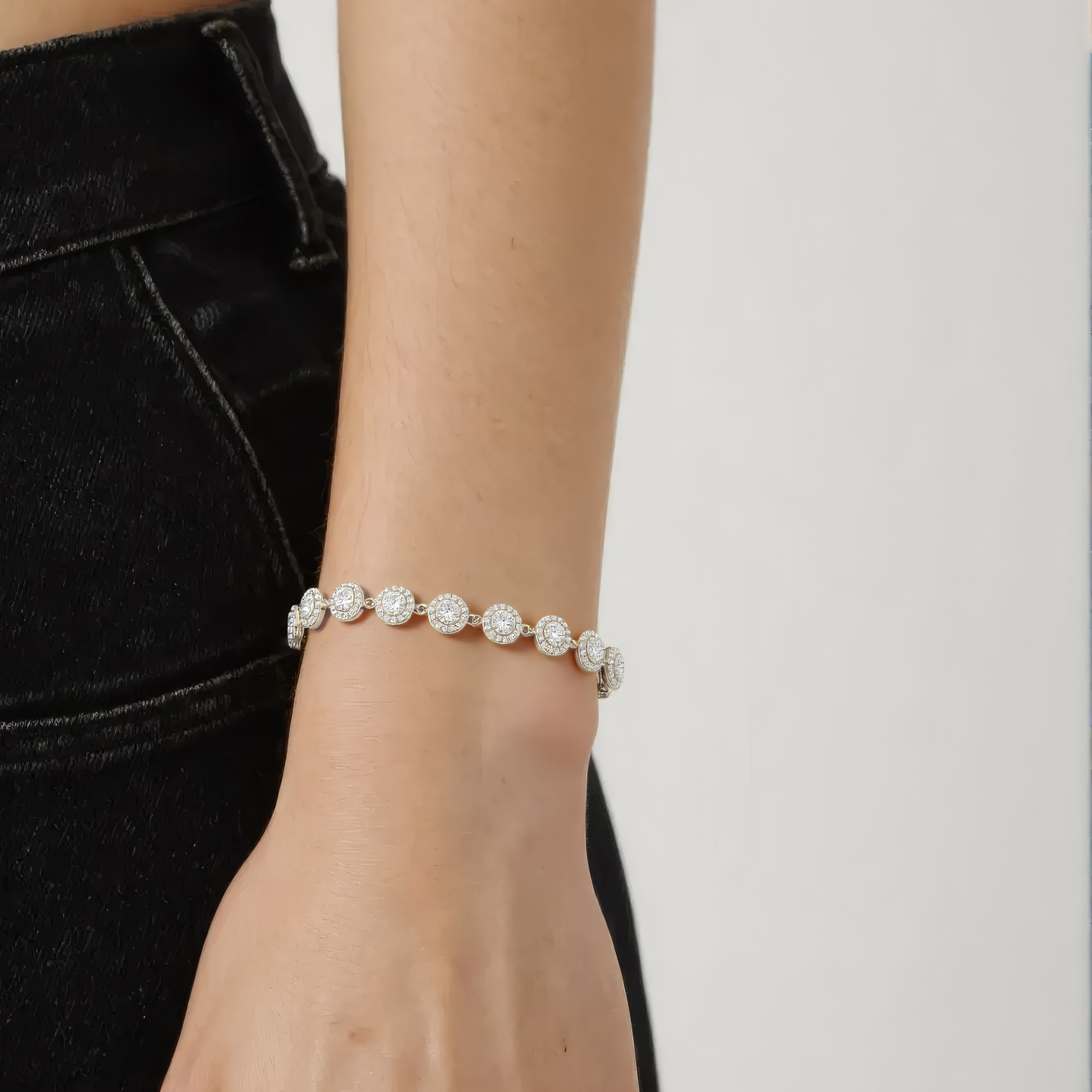 Partner bracelet 925 Sterling silver • Engraving as desired