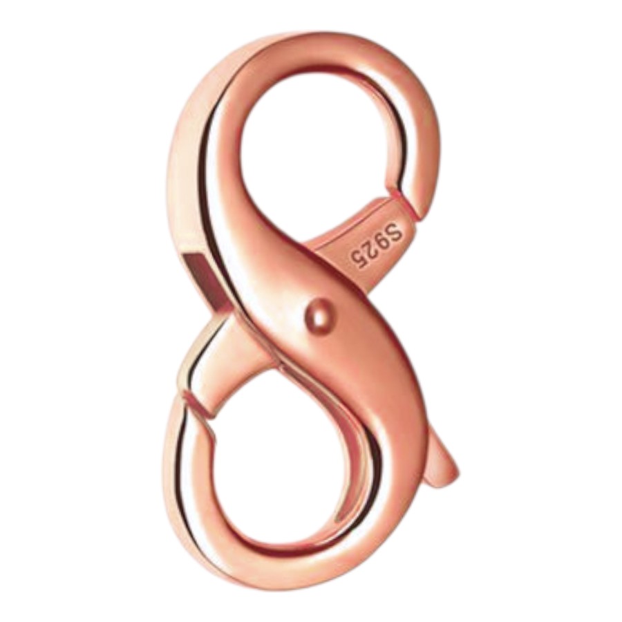 925 Sterling Silver Permanent Bracelet Clasp