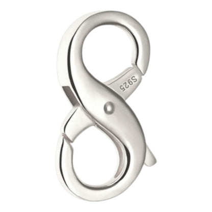 925 Sterling Silver Permanent Bracelet Clasp