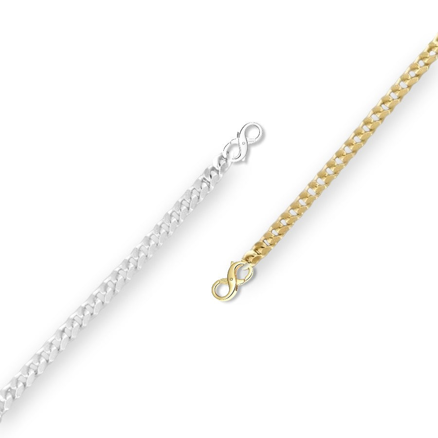 925 Sterling Silver Permanent Bracelet Clasp