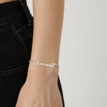 Partner bracelet 925 Sterling silver • Engraving as desired