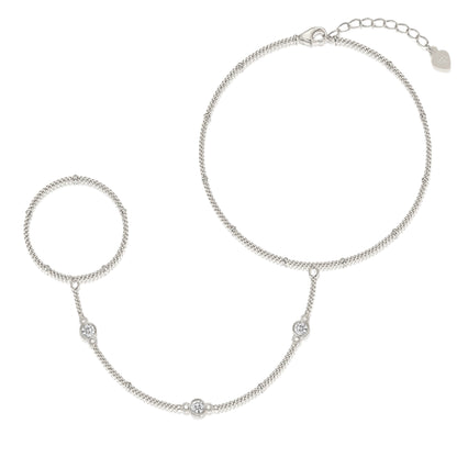 Partner bracelet 925 Sterling silver • Engraving as desired