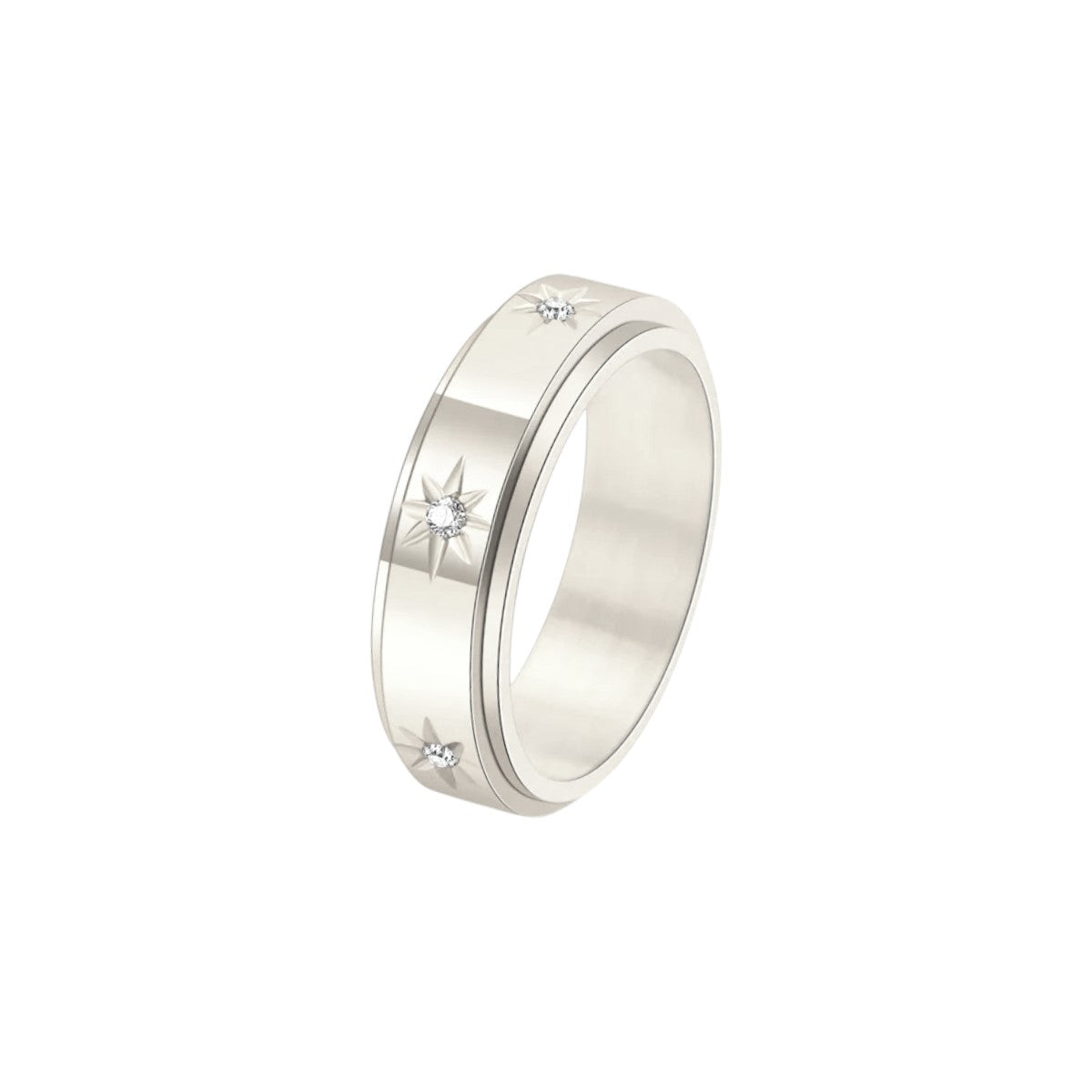 Anti Stress Ring • Rotating Ring • Anxiety Ring