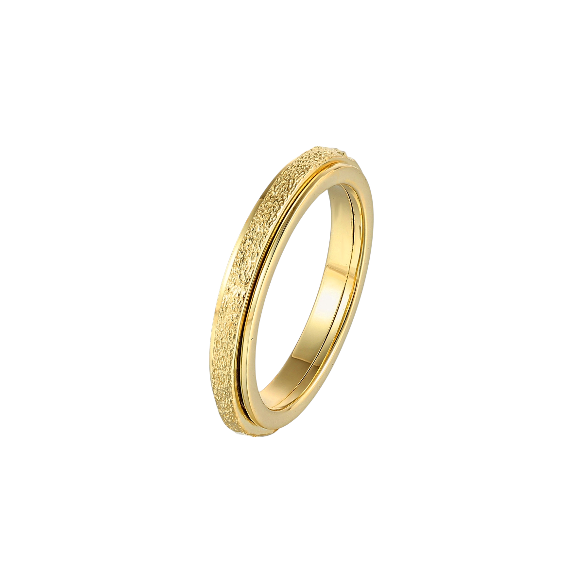 Matte Classic Rotating Ring - Stainless Steel