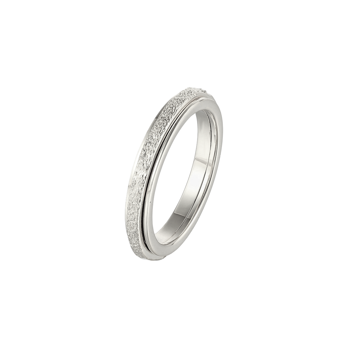 Matte Classic Rotating Ring - Stainless Steel