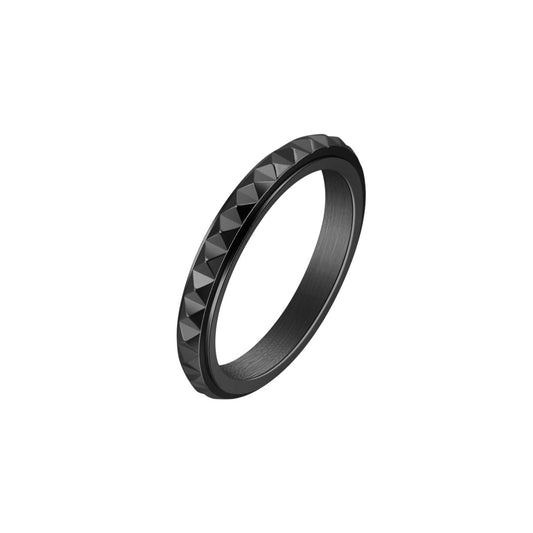 Matte Classic Rotating Ring - Stainless Steel