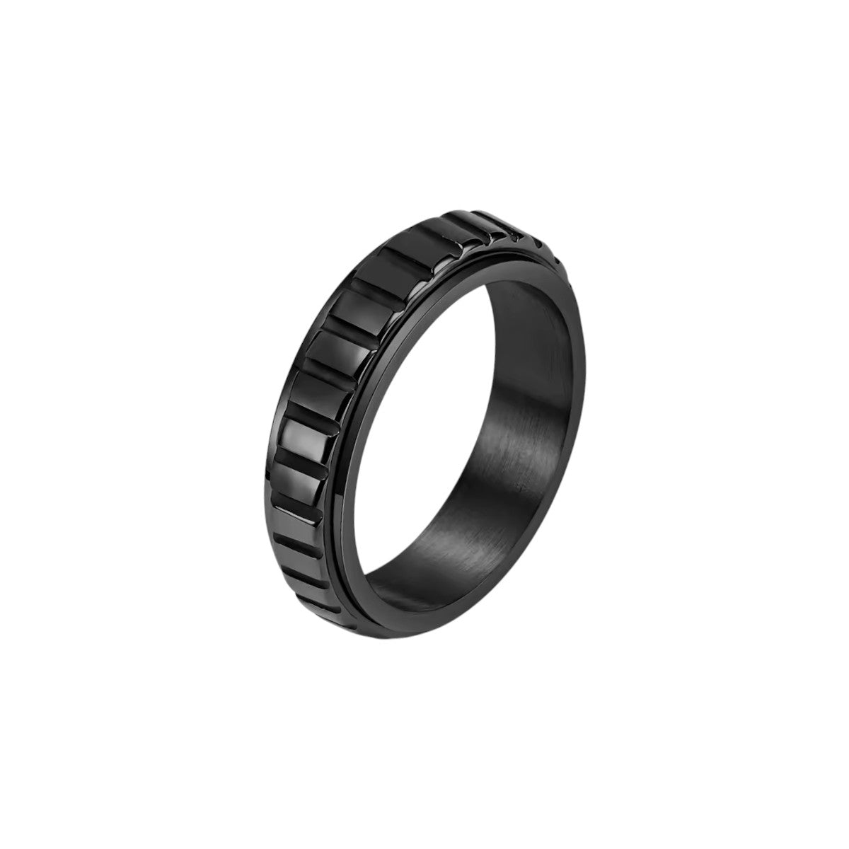 Smooth Classic Rotating Ring - Stainless Steel